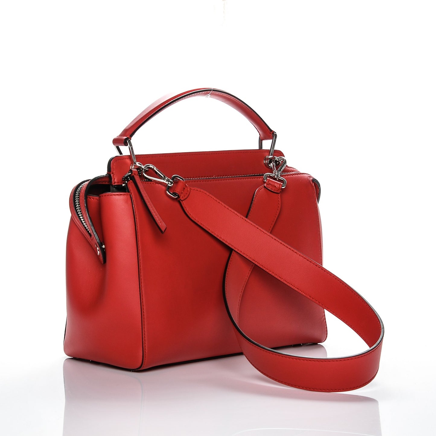 Vitello Baltico Dolce Shiny Nappa DotCom Satchel Caipiroska Bubblegum