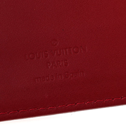 Louis Vuitton Vernis Small Ring Agenda Cover Pomme D'Amour 6 of 9