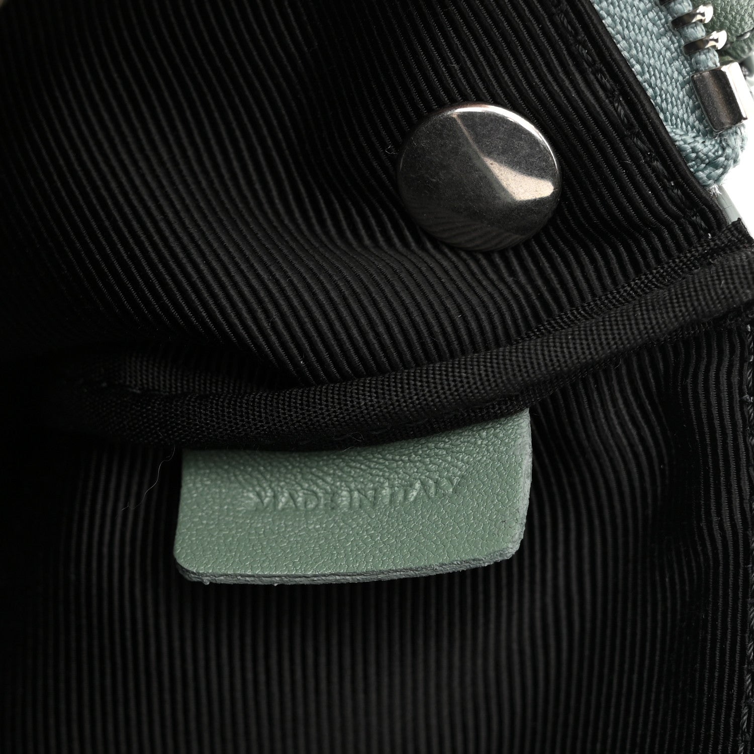 Celine Lambskin Small Trio Crossbody Bag Celadon 8 of 11