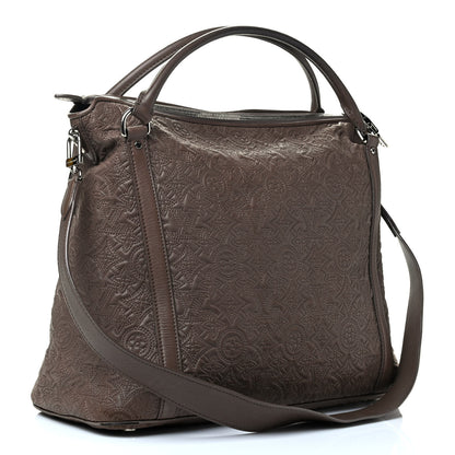 Louis Vuitton Monogram Lambskin Antheia IXIA MM Olive 2 of 4