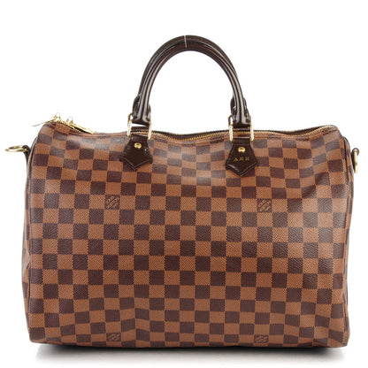 Louis Vuitton Damier Ebene Speedy Bandouliere 35 1 of 10