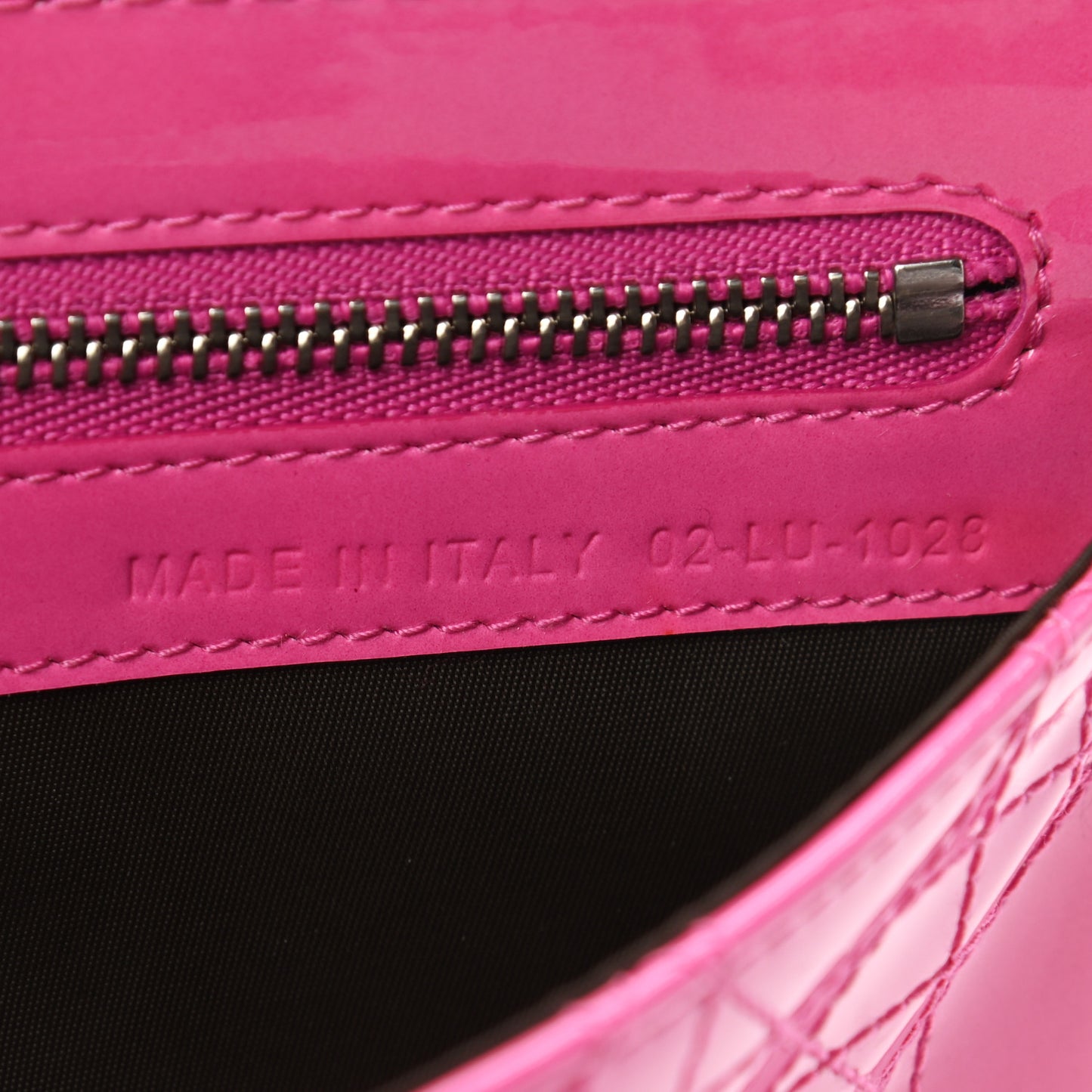 Patent Cannage Travel Wallet Pink