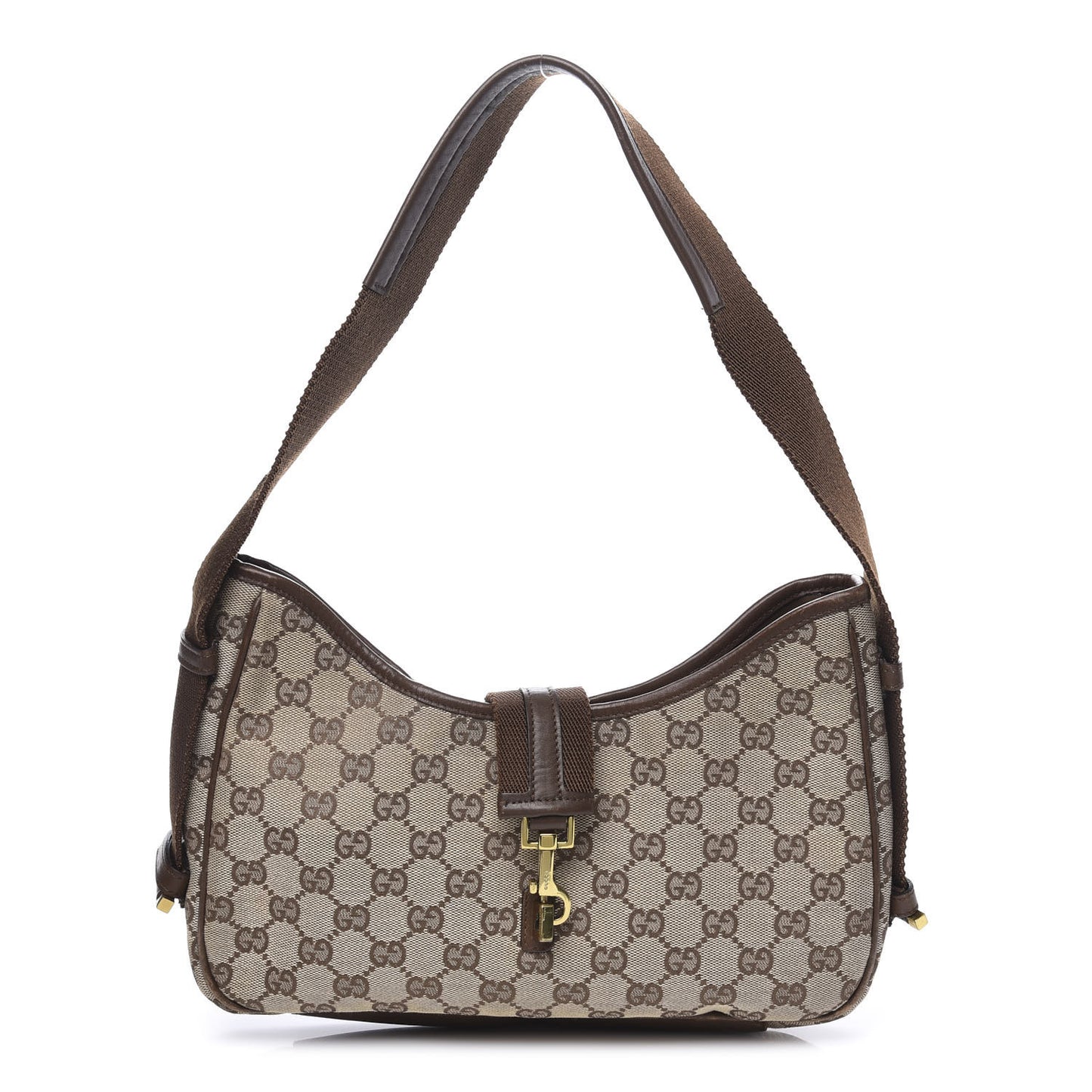 Monogram Shoulder Bag Brown