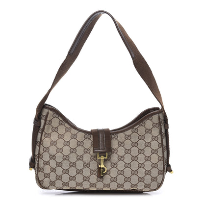 Gucci Monogram Shoulder Bag Brown 1 of 10