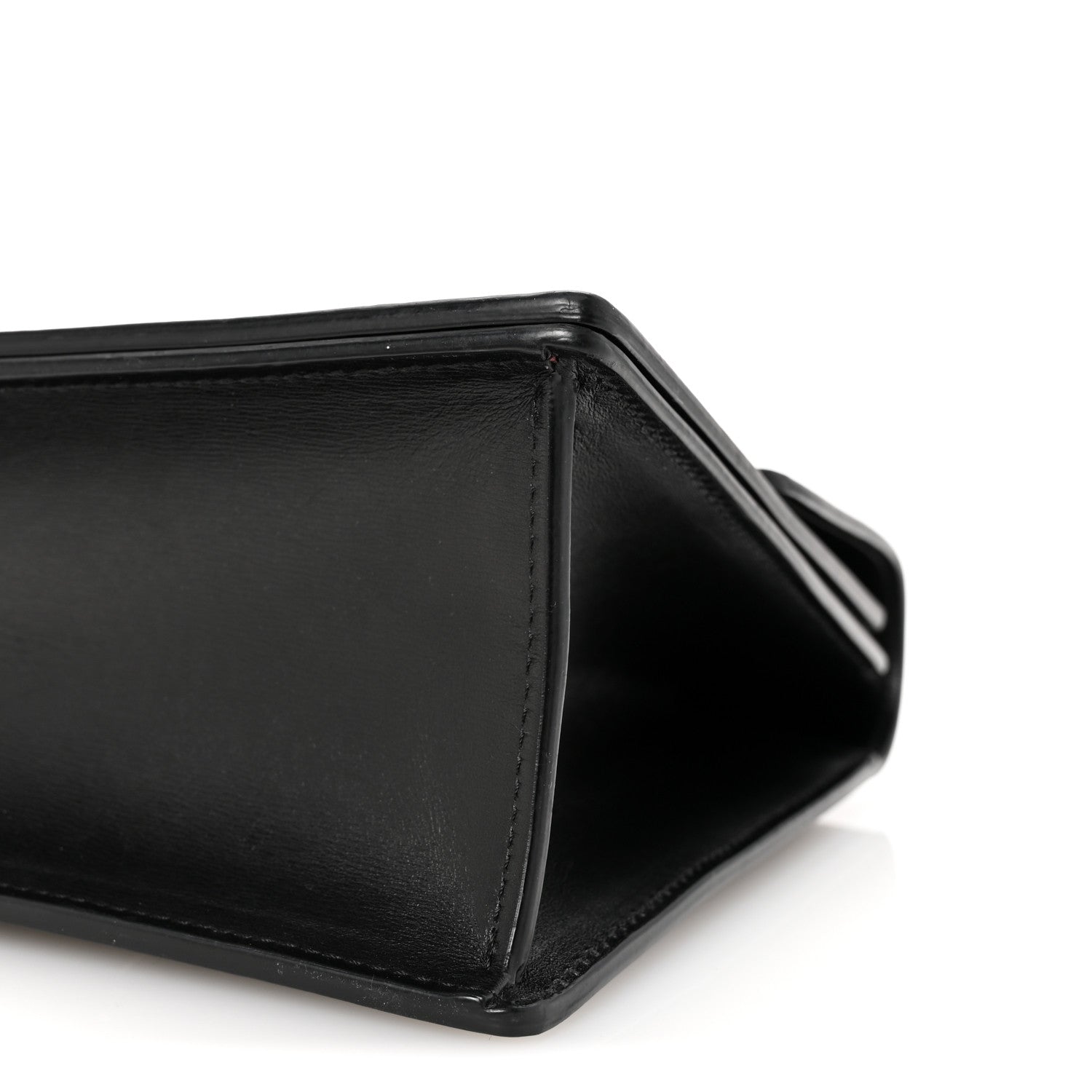 Off-White Calfskin Jitney 2.8 Virgil Abloh Shoulder Bag Black 9 of 9