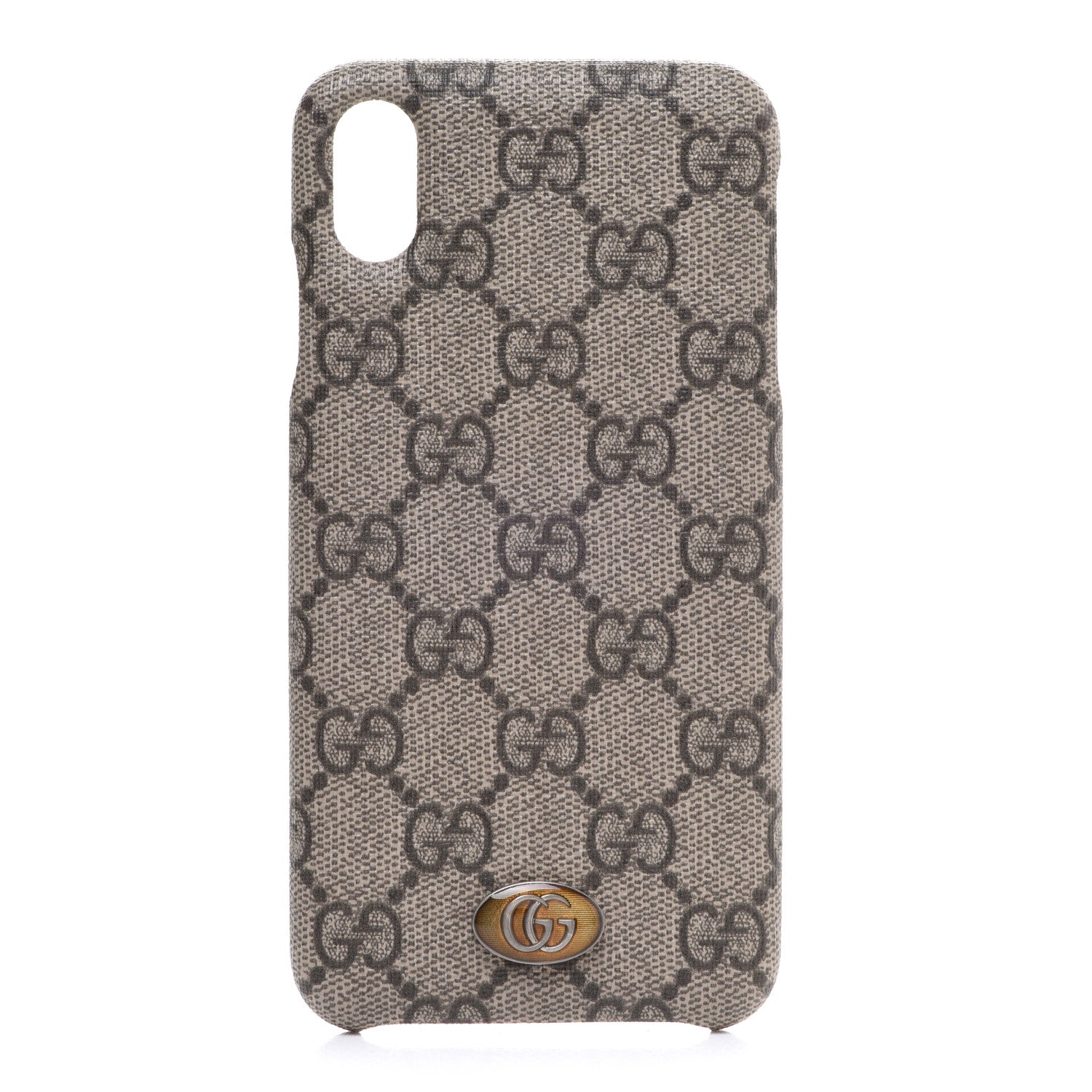 Gucci GG Supreme Monogram Ophidia iPhone XS Max Case 1 of 7