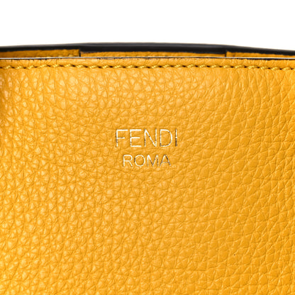 Fendi Cuoio Romano Selleria Small FF Tote Sunflower 7 of 9