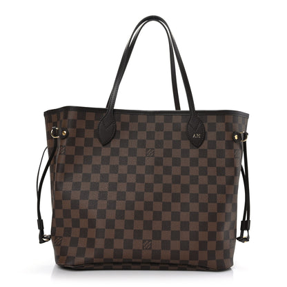 Louis Vuitton Damier Ebene Neo Neverfull MM Rose Ballerine 2 of 10