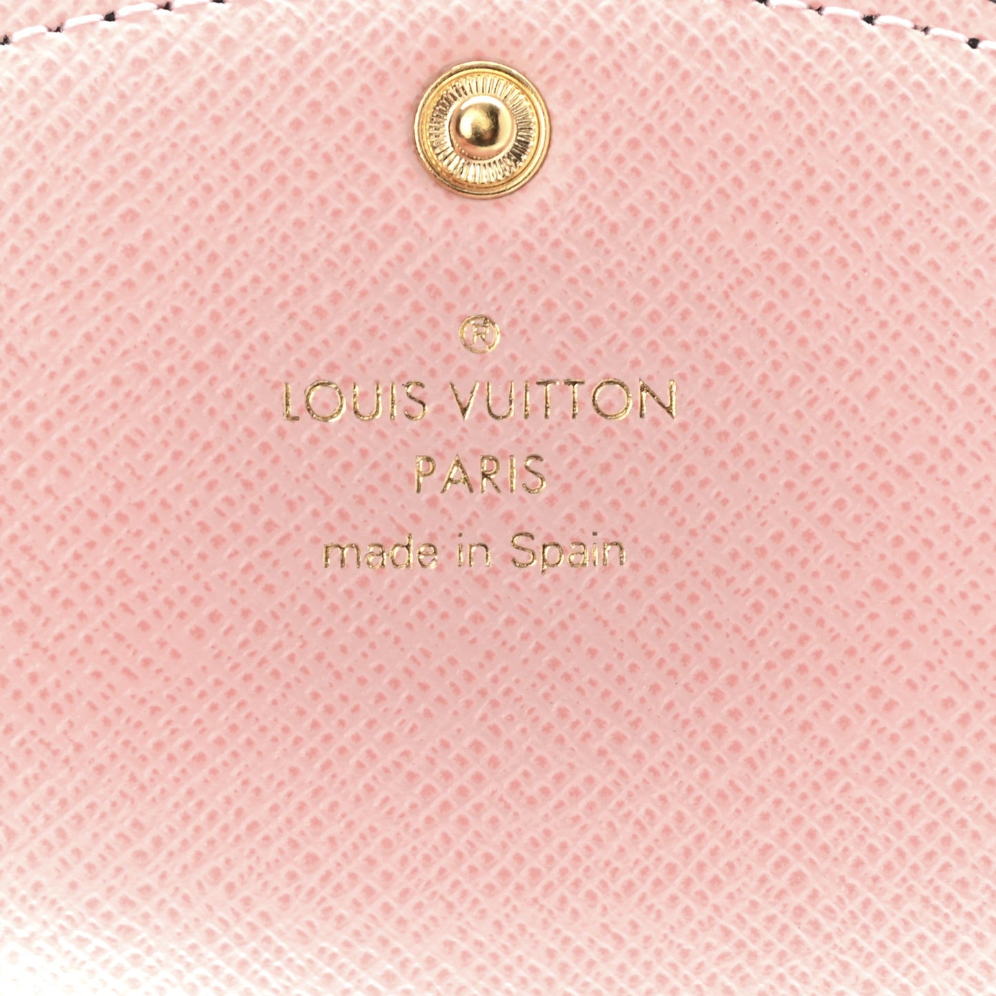 Monogram Rosalie Coin Purse Rose Ballerine