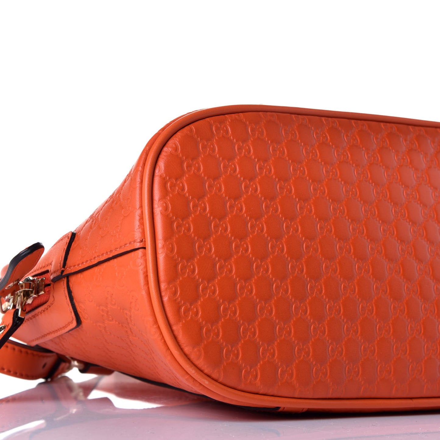 Microguccissima Mini Dome Bag Sun Orange