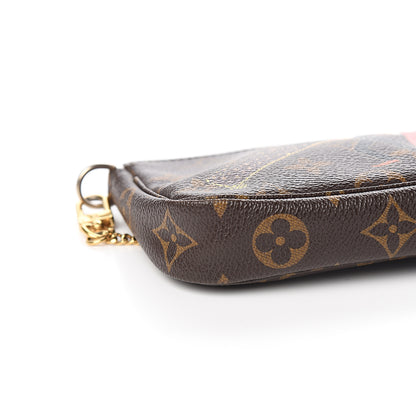 Louis Vuitton Monogram Illustre Mini Pochette Accessories Rose 7 of 8