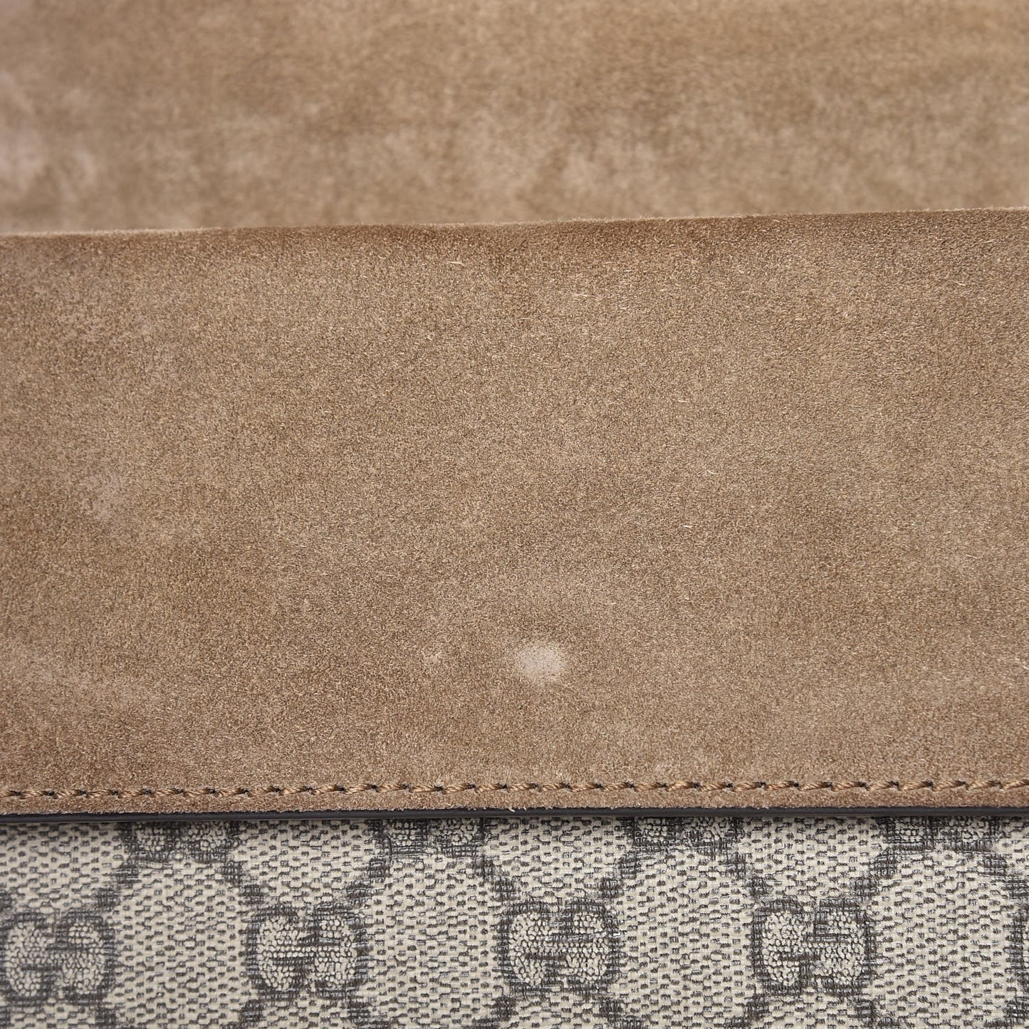 GG Supreme Monogram Mini Dionysus Shoulder Bag Taupe