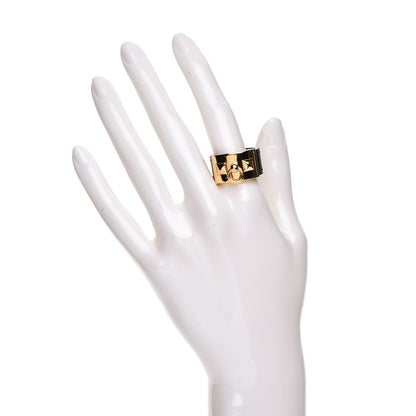 Hermes Box Collier De Chien CDC Ring L Black 2 of 5