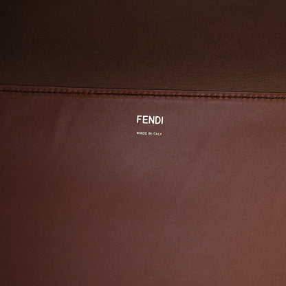 Fendi Vitello King Plexiglass Large Fendi Sunshine Shopper Tote Cuoio 5 of 8