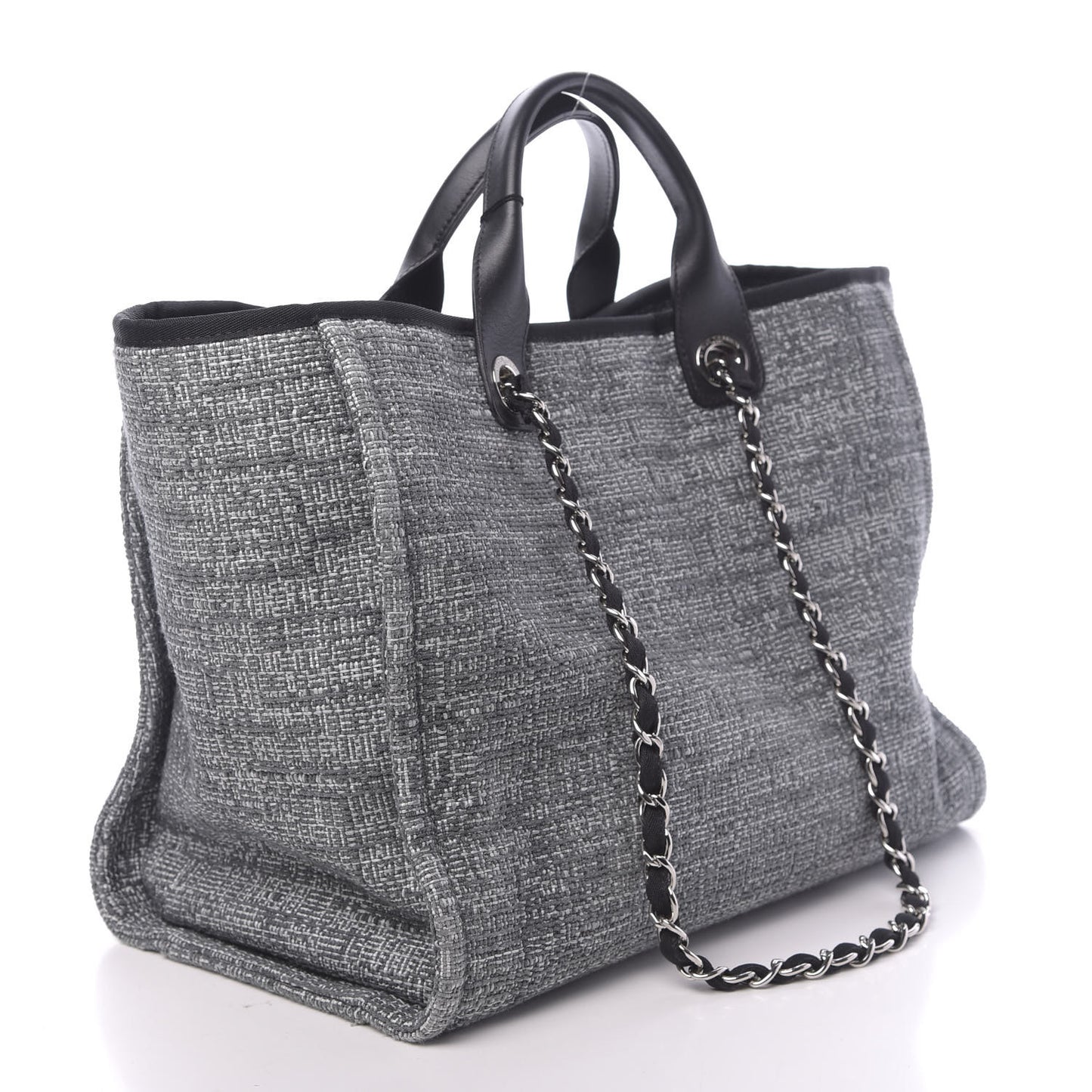 Canvas Medium Deauville Tote Charcoal