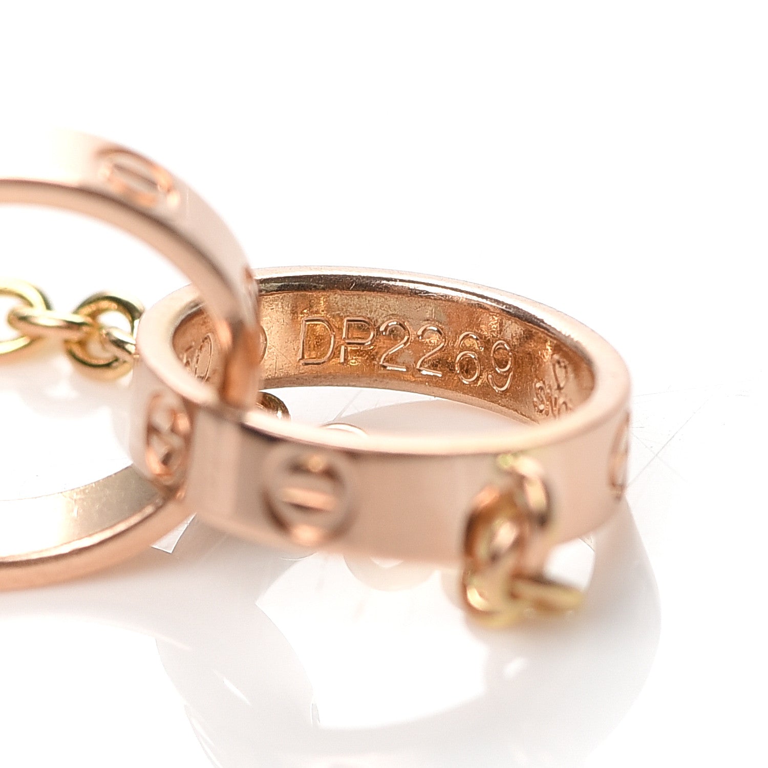 Cartier 18K Yellow Gold Interlocking LOVE Bracelet 6 of 6
