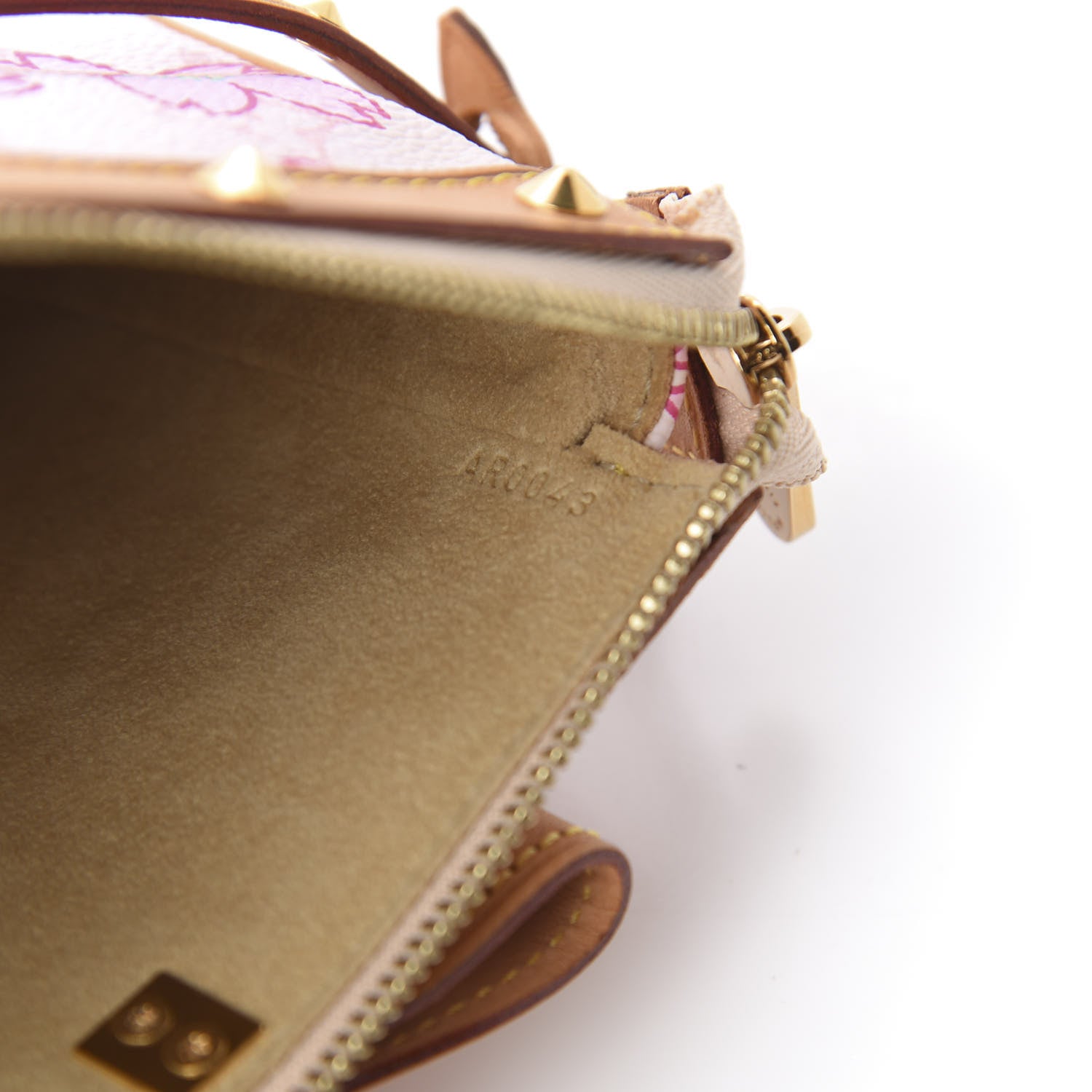 Louis Vuitton Monogram Cherry Blossom Pochette Accessories Pink 8 of 9