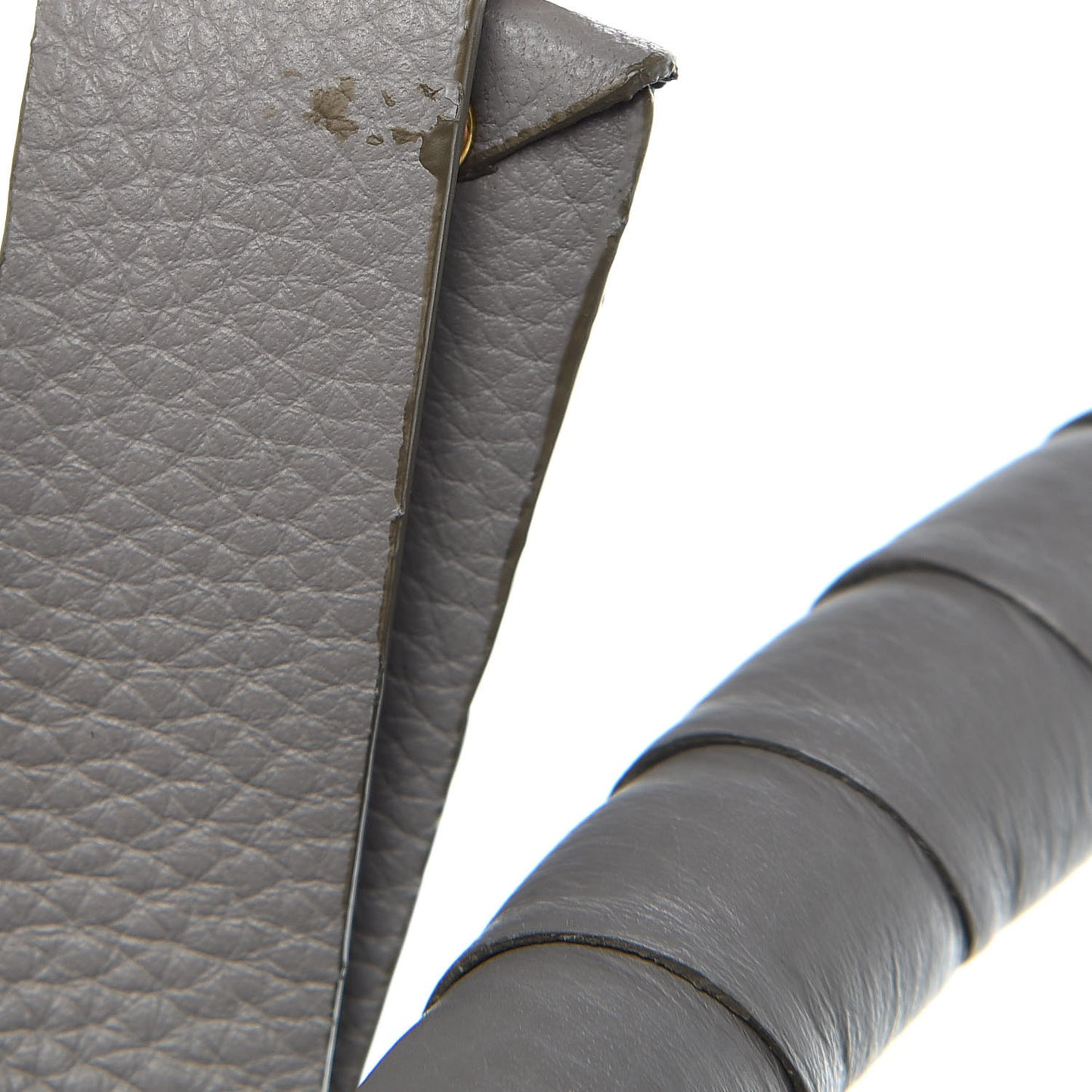 Calfskin Small Marcie Satchel Cashmere Grey