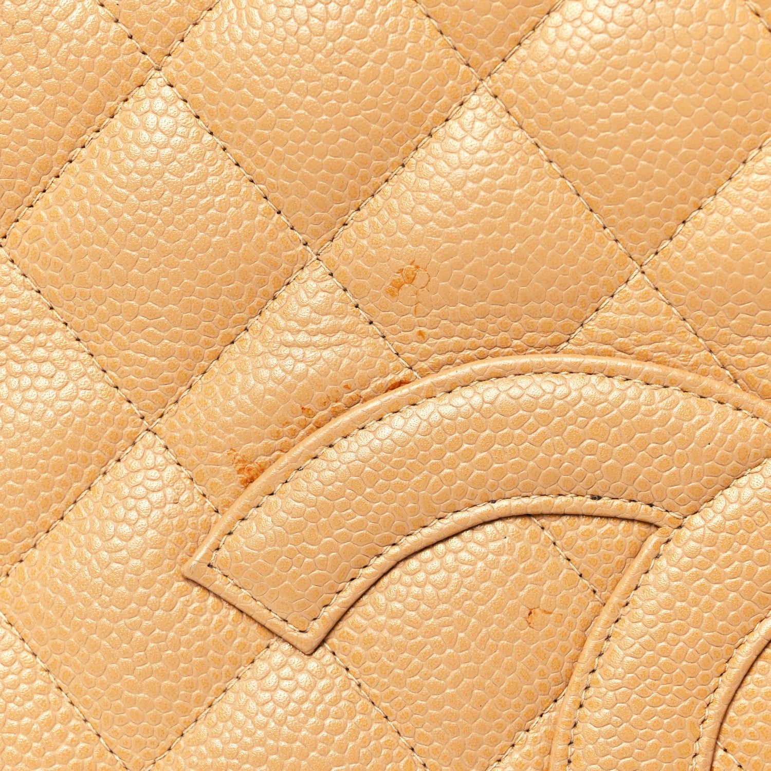 Chanel Caviar Quilted Grand Shopping Tote GST Beige 17 of 19