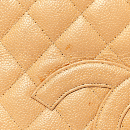 Chanel Caviar Quilted Grand Shopping Tote GST Beige 17 of 19
