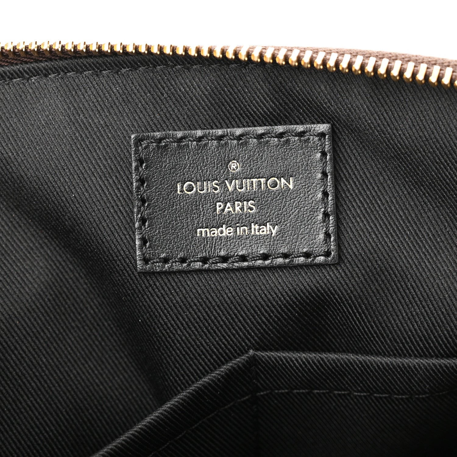 Louis Vuitton Damier Ebene Odeon Tote PM Black 6 of 10