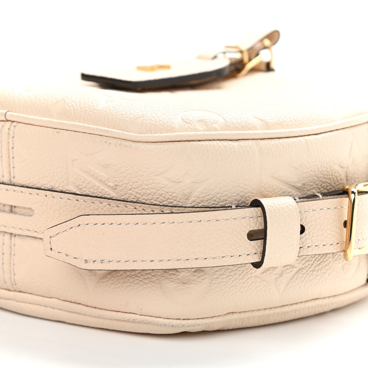 Louis Vuitton Empreinte Boite Chapeau Souple MM Creme 10 of 12