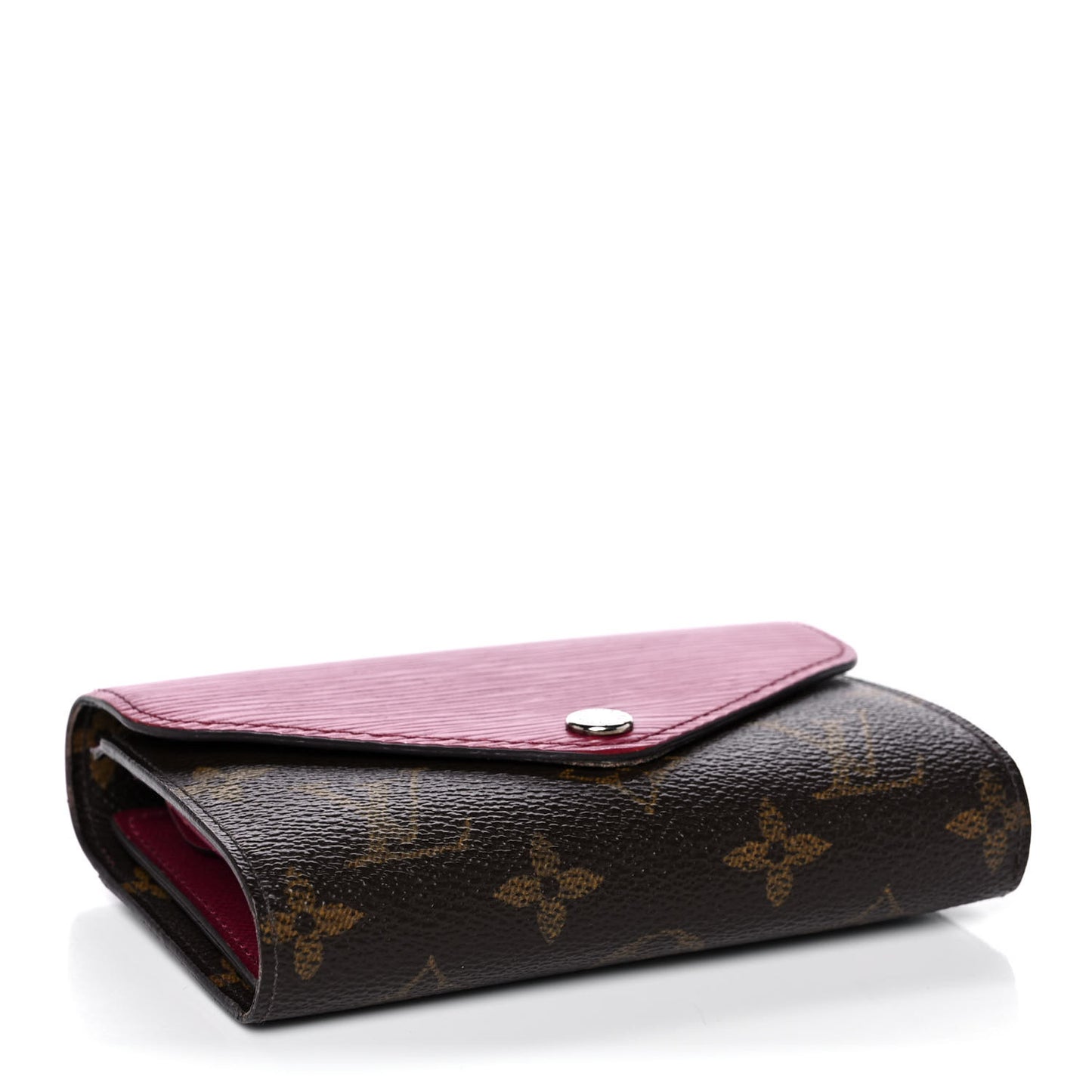 Epi Monogram Marie-Lou Compact Wallet Fuchsia