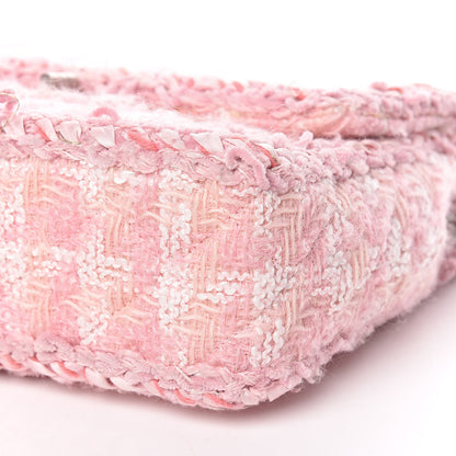 Chanel Tweed Braid Mini Reissue Square Flap Pink 10 of 17