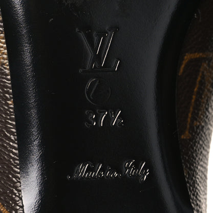 Louis Vuitton Monogram Upper Case Flat Loafer 37.5 7 of 9