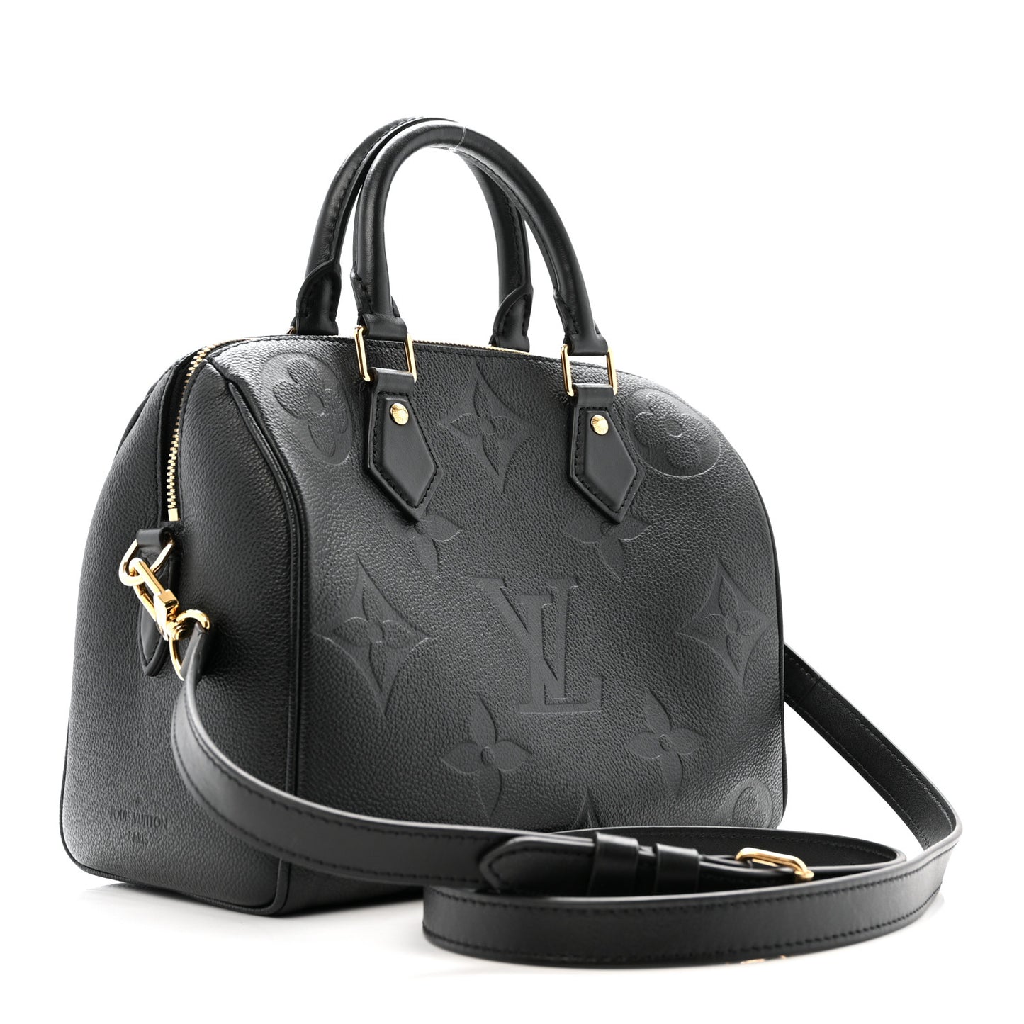 Empreinte Monogram Giant Speedy Bandouliere 25 Black