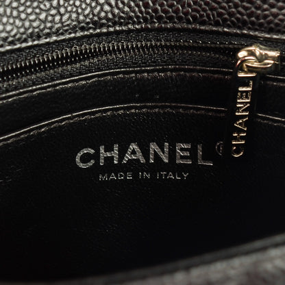 Chanel Caviar Quilted Mini Square Flap Black 5 of 7