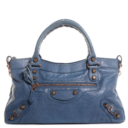 Balenciaga Agneau Giant 12 Rose Gold Hardware First Atlantique 1 of 14