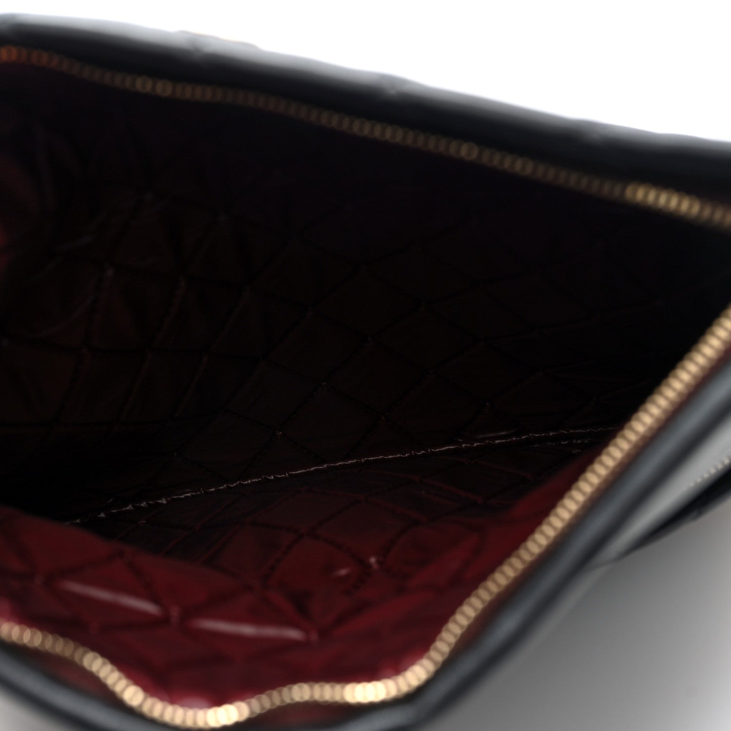 Chanel Lambskin Quilted CC Beauty Clutch Black 5 of 7