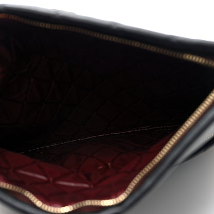 Chanel Lambskin Quilted CC Beauty Clutch Black 5 of 7