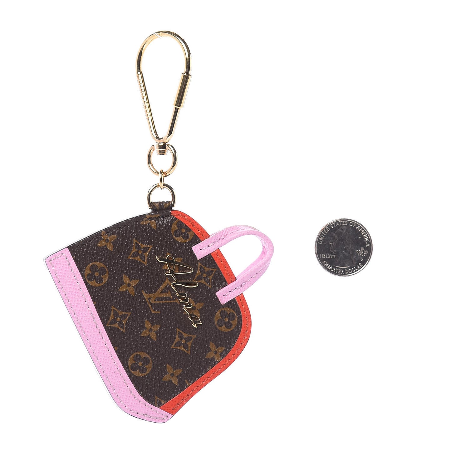 Monogram BB Sac Alma Key Holder