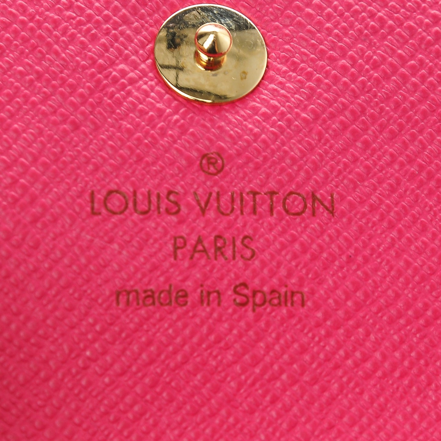 Monogram Multicolor Business Card Holder Black