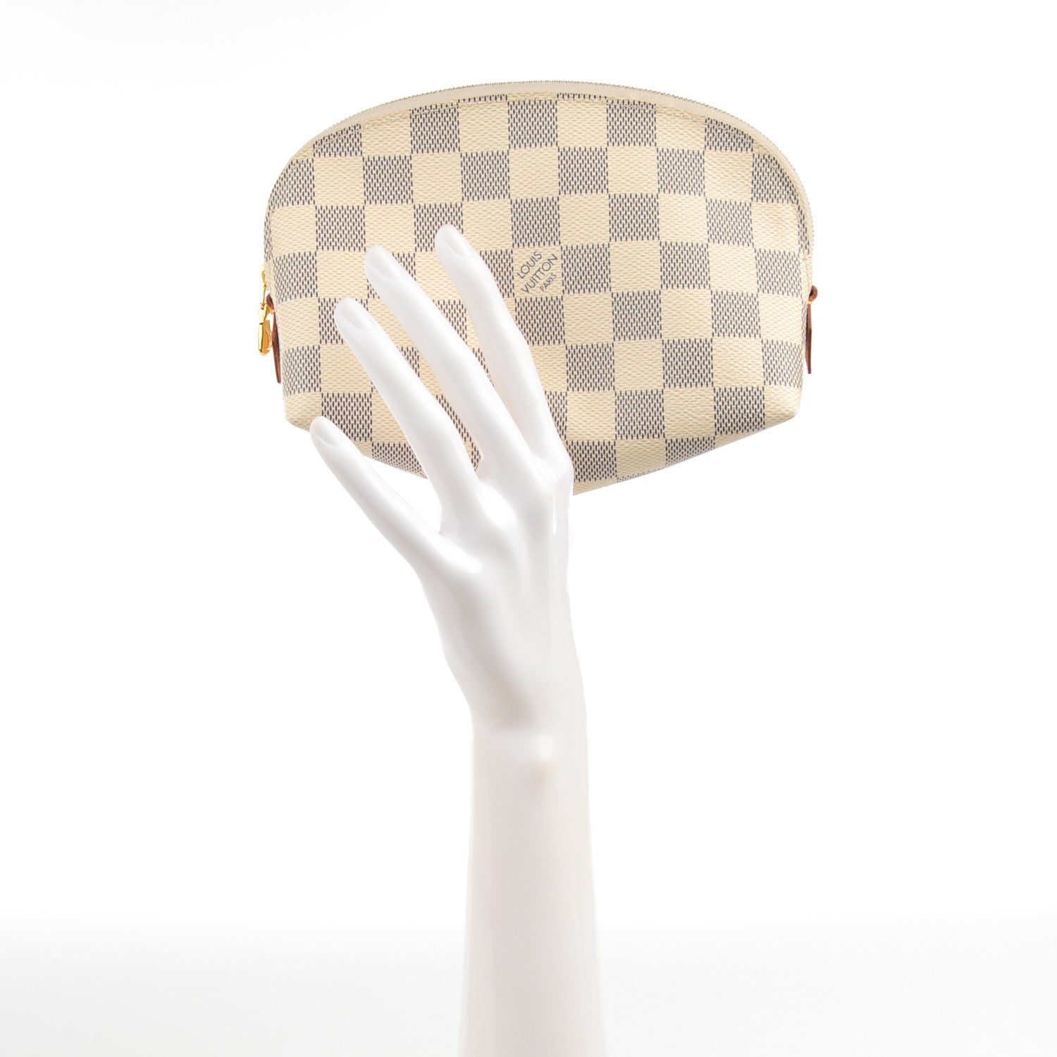 Louis Vuitton Damier Azur Cosmetic Pouch 2 of 7