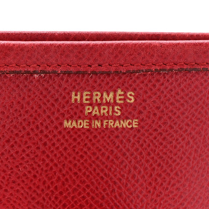 Hermes Courchevel Evelyne GM Rouge Vif 6 of 18
