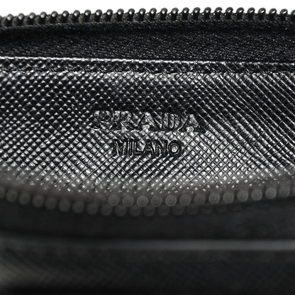 Prada Saffiano Coin Purse Black 7 of 7