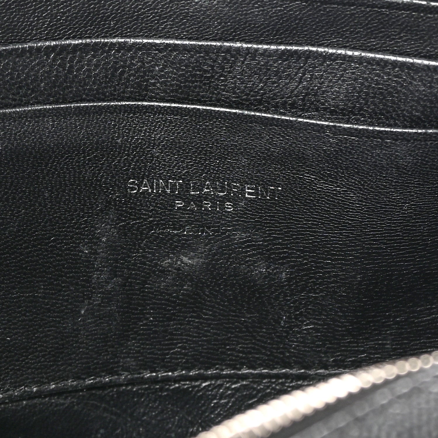 Saint Laurent Grain De Poudre Matelasse Monogram Mini Lou Camera Bag Black 5 of 13