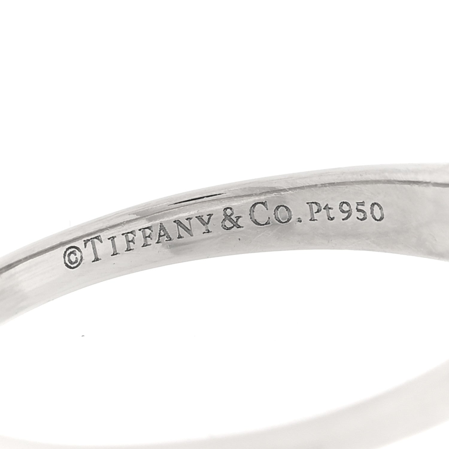 Tiffany Platinum Diamond 2.08ct Solitaire Engagement Ring 52 6 4 of 6