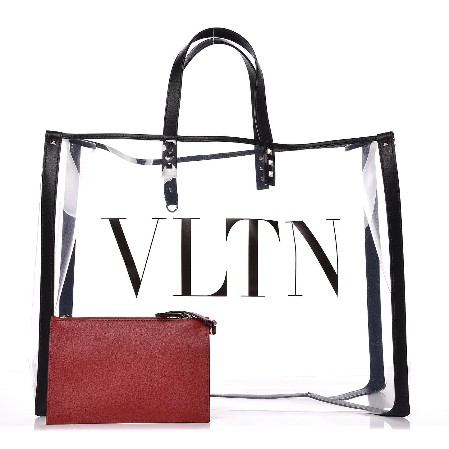 Plexy VLTN Large Shopping Bag Transparent
