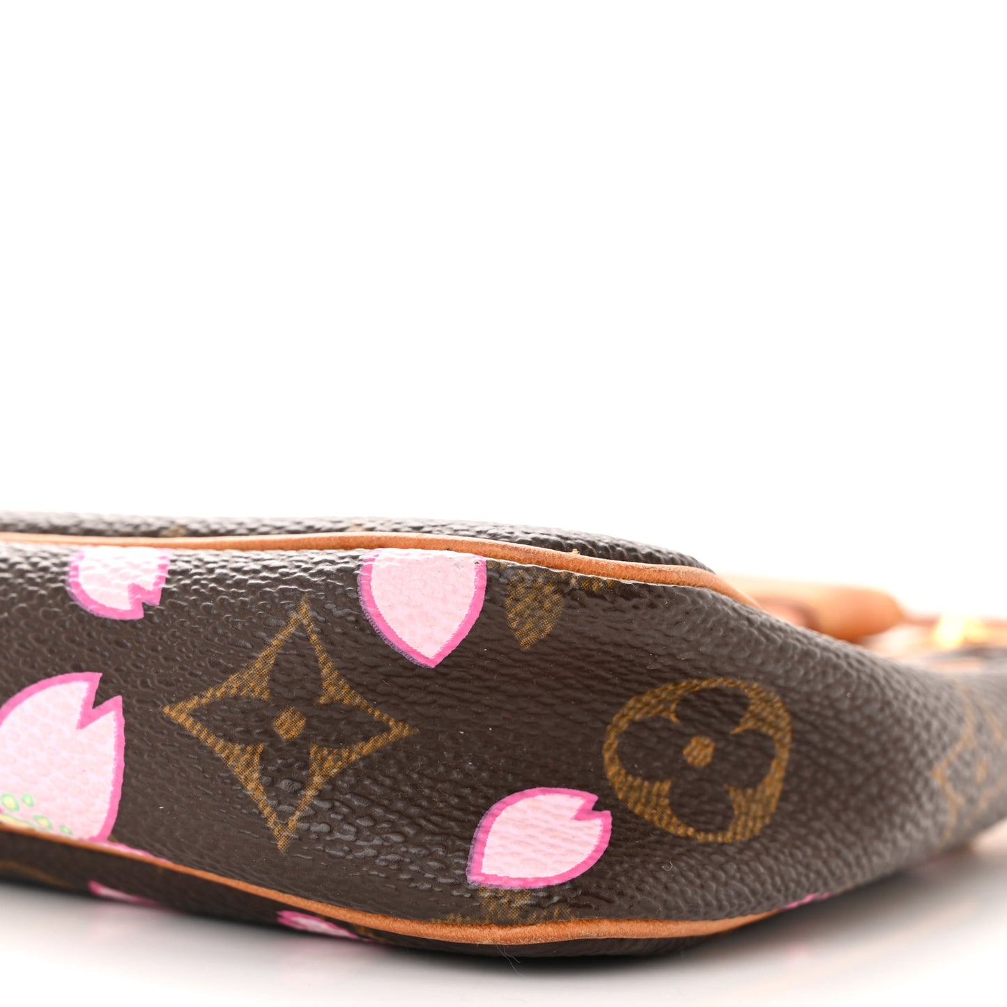Monogram Cherry Blossom Pochette Accessories Brown
