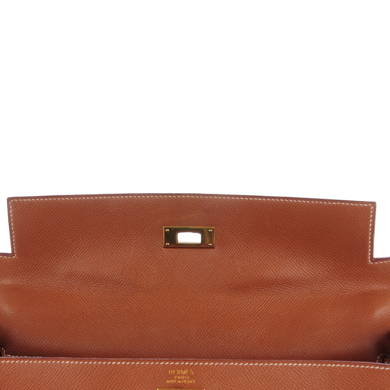 Hermes Courchevel Kelly Retourne 32 Gold 18 of 26