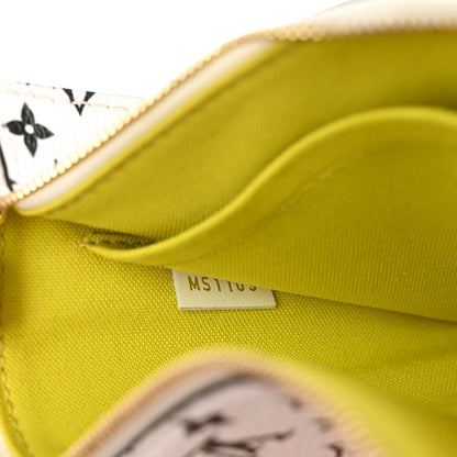 Louis Vuitton Monogram Giant Neverfull MM GM Pochette White 7 of 7