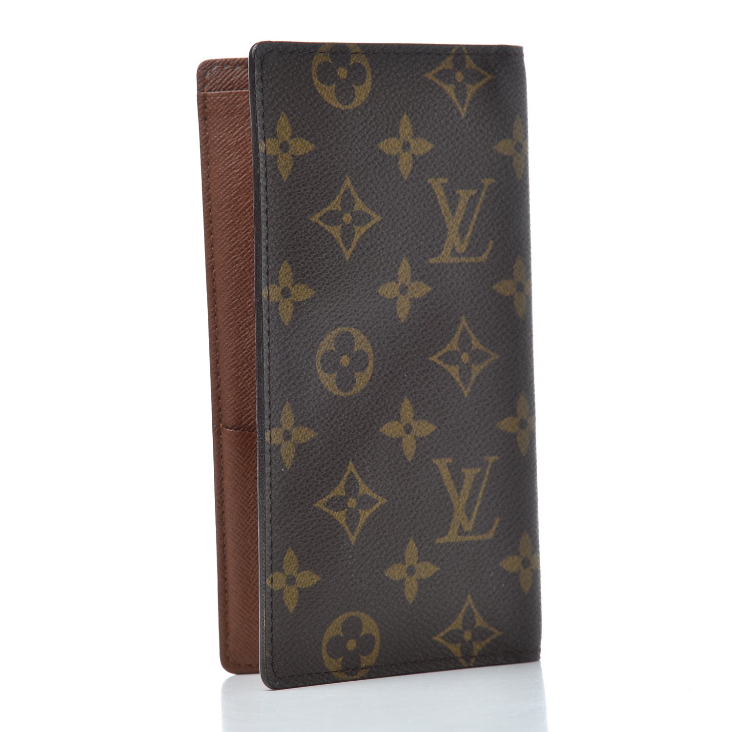 Louis Vuitton Monogram Porte Valeurs Checkbook Wallet 3 of 8