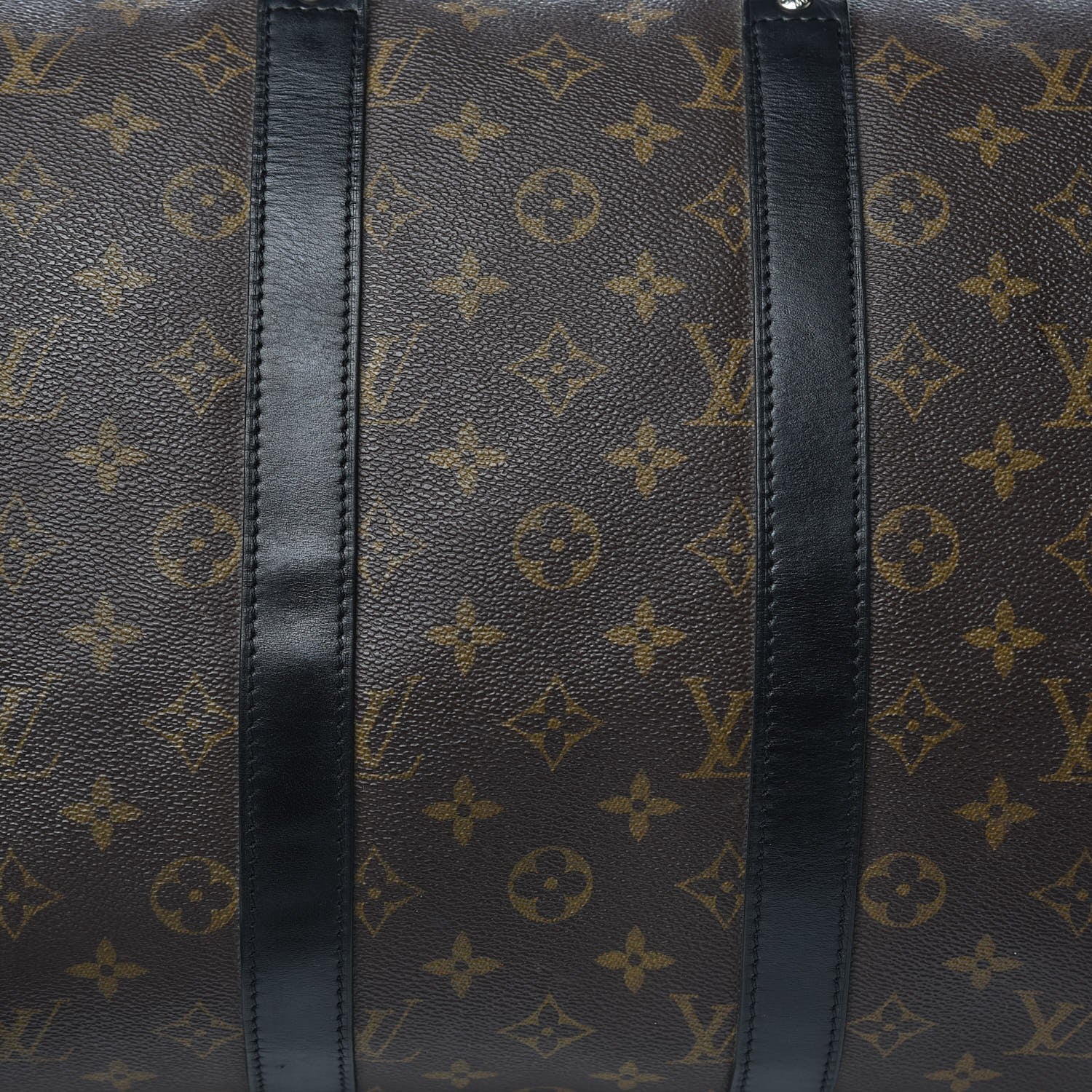 Louis Vuitton Monogram Macassar Keepall Bandouliere 45 12 of 15