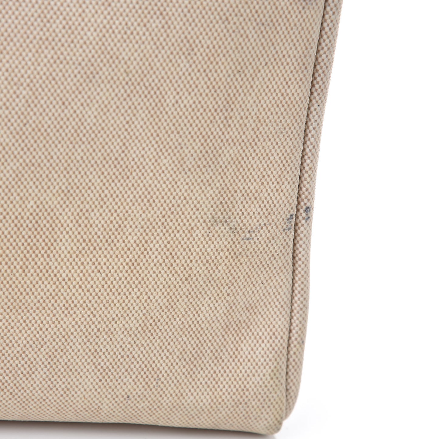 Toile Vache Calfskin Herbag 30 PM Black