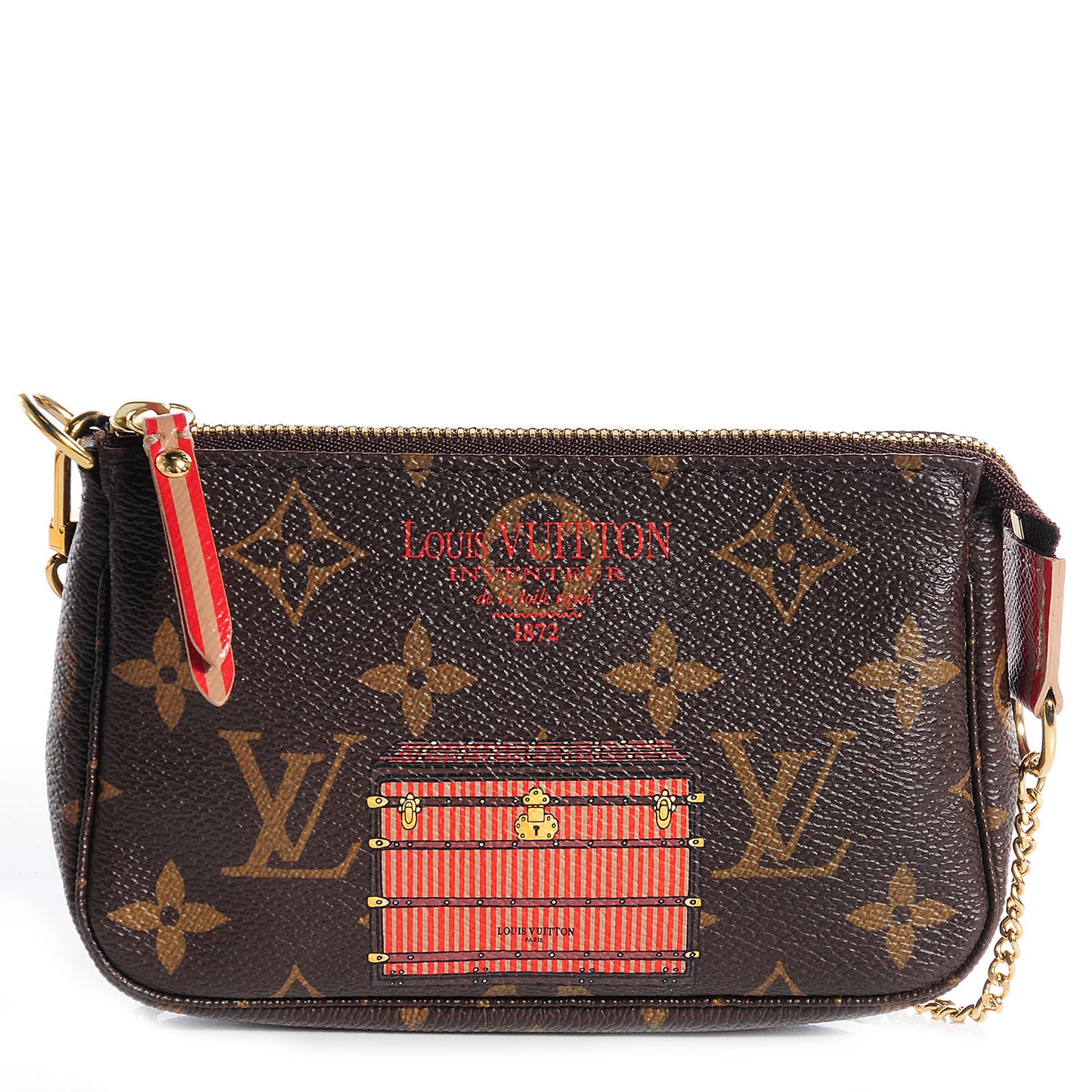 Monogram Trunks and Locks Mini Pochette Accessories