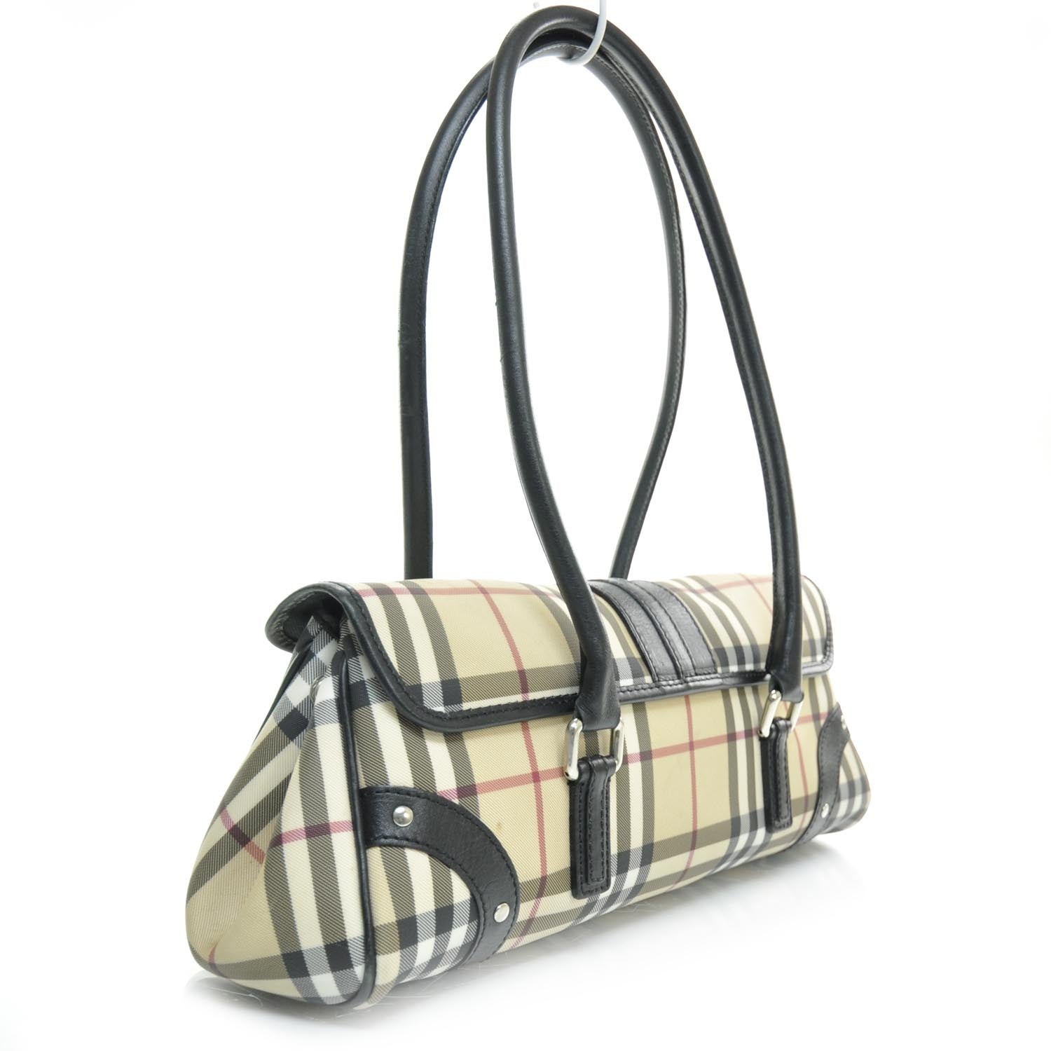 Burberry Nova Check Buckle Shoulder Bag 2 of 10